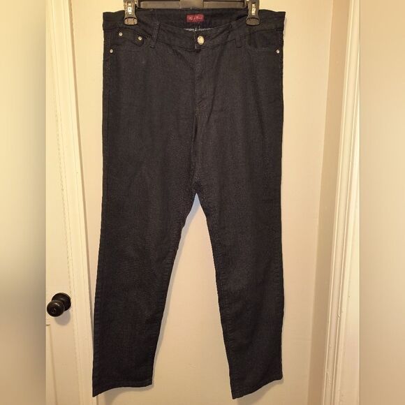 Plus Size Dark Denim Jeans - Picture 7 of 8